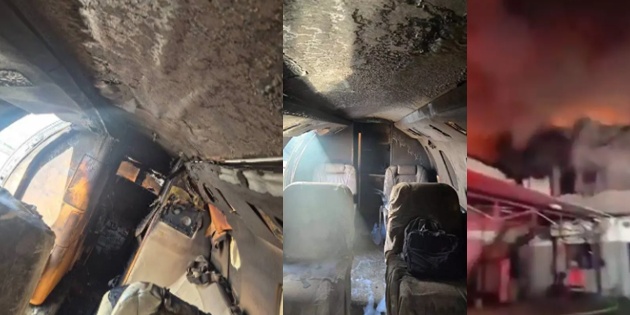 İran’ın Attığı Füzelerle Ben Gurion Havalimanı’nda 3 Özel Uçak Yandı